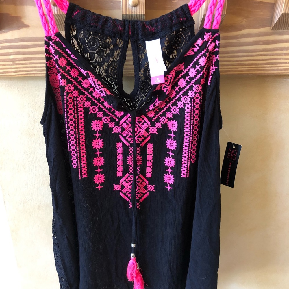 No Boundaries Boho Tank Top